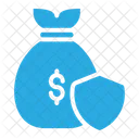 Money Bag Insurance Protection Icon