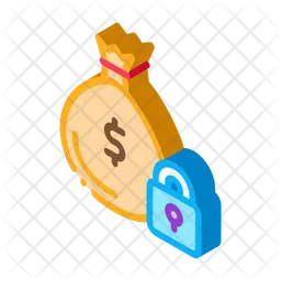 Money Bag Security  Icon