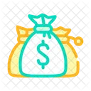 Money Bags Color Icon