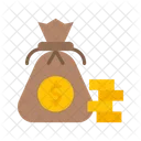Money Bags Currency Finance Icon