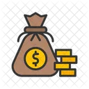 Money Bags Currency Finance Icon
