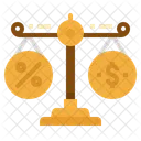 Balance Scale Tax Icon