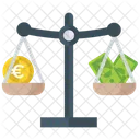 Money Balance Financial Balance Business Balance Icon