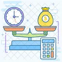 Money Balance Currency Balance Financial Balance Icon