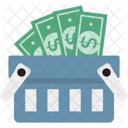 Money Basket  Icon