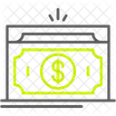 Money Bills Cash Currency Dollar Green Payment Icon