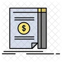 Money Book  Icon