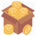 Coins Box Cash Box Money Box アイコン