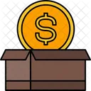 Money Box Cash Box Capital Box Icon