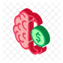 Money Brainstorming Crowdfunding Icon