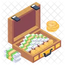 Cash Bag Money Briefcase Cash Briefcase Icon