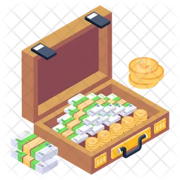 Money Briefcase  Icon