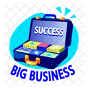 Money Briefcase Cash Profit Icon