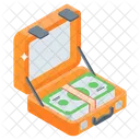 Money Briefcase Corruption Bribery Icon