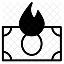 Money Burn Icon