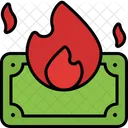 Money Burning  Icon