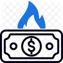 Money burning  Icon