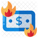 Money Burning  Icon
