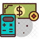 Money Calculate Budget Calculator Icon