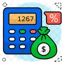 Money Calculation  Icon