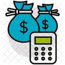 Money Calculation Financial Icon