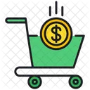 Shopping Cart Cart Dollar Icon