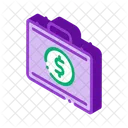 Case Dollar Business Icon