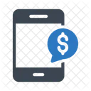 Message Dollar Mobile Icon