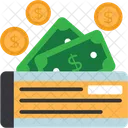 Money Cheque Book  Icon