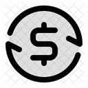 Currency Dollar Money Circulation Icon