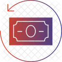 お金の流通、お金、通貨 アイコン