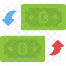 Money Circulation Icon - Download In Flat Style