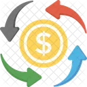 Money Circulation Transferring Icon