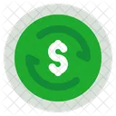 Money Circulation Dollar Circulation Icon
