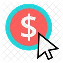 Money Click Digital Marketing Digital Icon