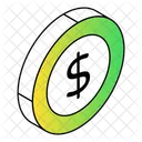 Money Coin Cash Financial Icon