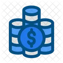 Money Coins Coins Dollars Icon