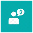 Money conversation  Icon