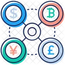 Money Conversion Online Transaction Currency Exchange Icon