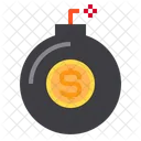 Currency Bomb Financial Icon