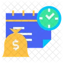 Debt Deadline Debt Money Icon