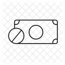 Money Decline Income Loss Revenue Decline Icon
