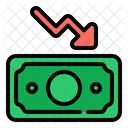Money decrease  Icon