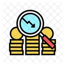 Money Coin Research Icon