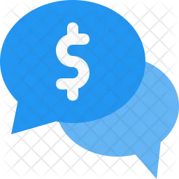 Money discussion  Icon