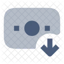 Money Down Money Loss Financial Loss Icon