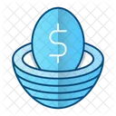 Money Egg Business Icon
