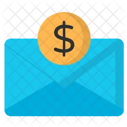 Money Email  Icon