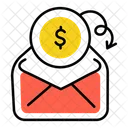 Salary Envelope Money Envelope Salary Mail Icon