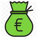 Money Euro Bag  Icon